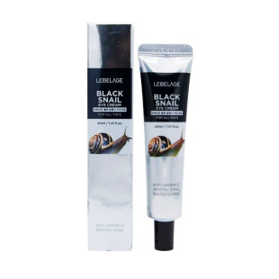 Крем для кожи вокруг глаз LEBELAGE BLACK SNAIL EYE CREAM EX